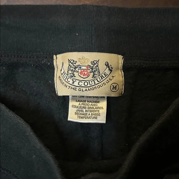 Juicy Couture Black Tracksuit with White Accents - Picture 6 of 10